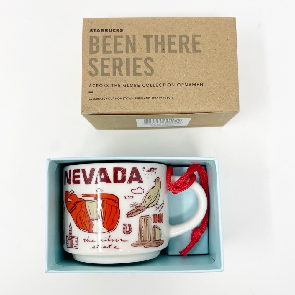 Starbucks "Been There Series" Nevada Mini Espresso Ornament Mug Cup 2 oz - Picture 1 of 8